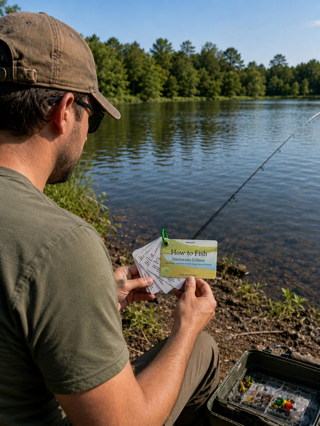 VYRA Freshwater Edition Fishing Tutorial Guide Cards