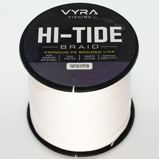 HI-TIDE X4 Braided Fishing Line – White