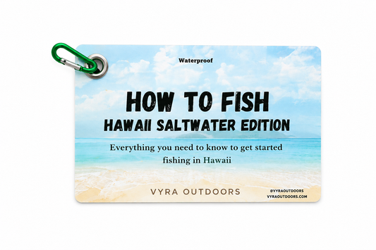 VYRA Hawai'i Edition Fishing Tutorial Guide Cards